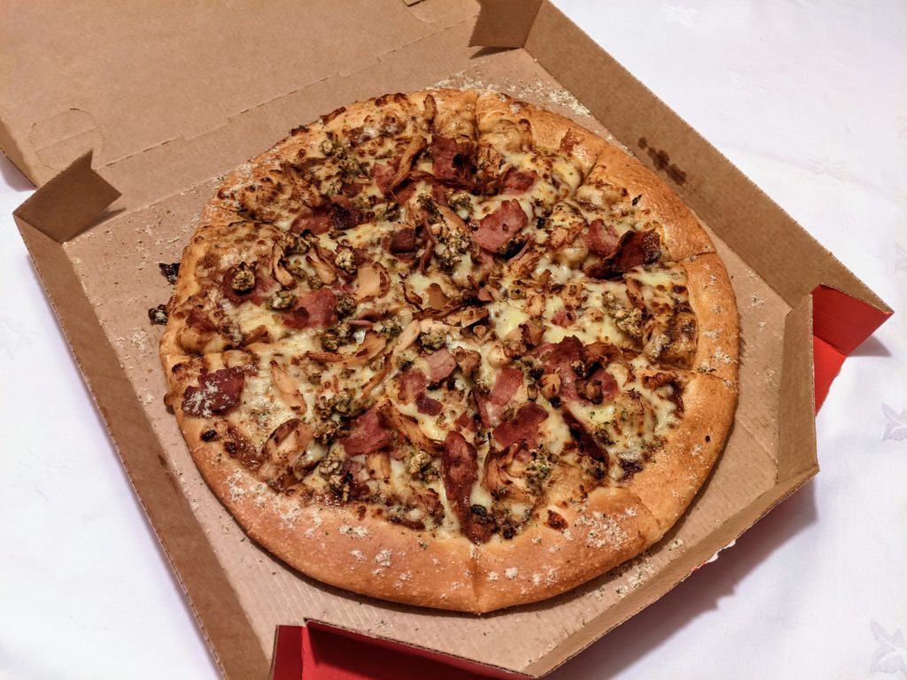Pizza Hut Christmas Pizza