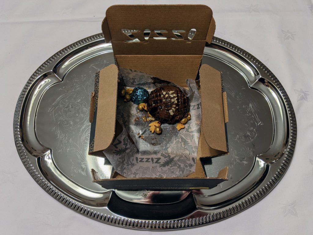 Zizzi Chocolate Hazelnut Brownie Bomb