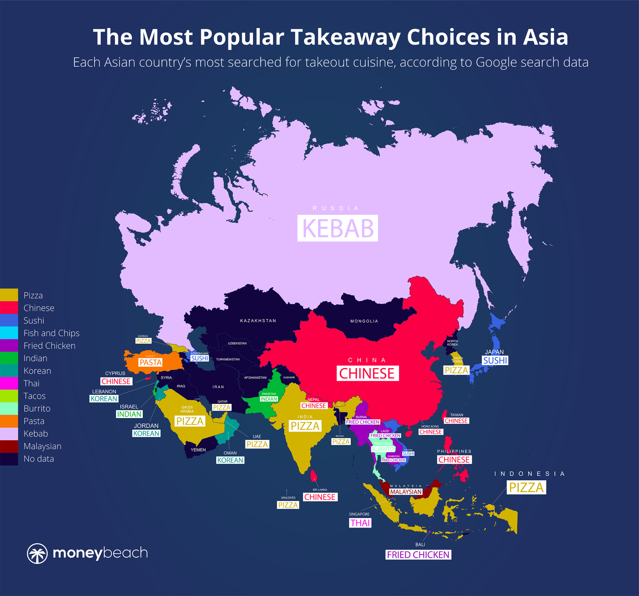 The Most Popular Takeaway Choices in the World MoneyBeach